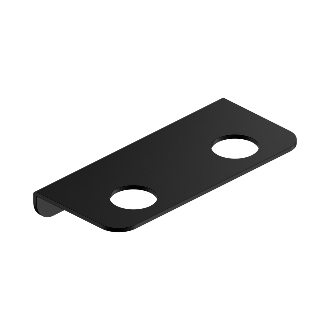 Nero Mecca Double Soap Bottle Holder - Matte Black