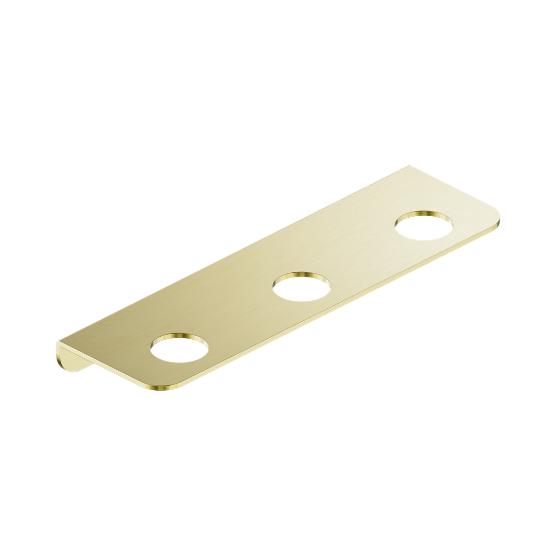 Nero Mecca Triple Soap Bottle Holder - Brushed Gold