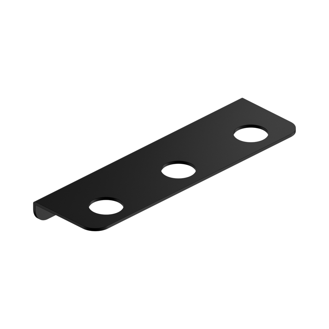 Nero Mecca Triple Soap Bottle Holder - Matte Black
