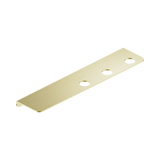 Nero Mecca Triple Soap Bottle Holder With Shelf - Brushed Gold