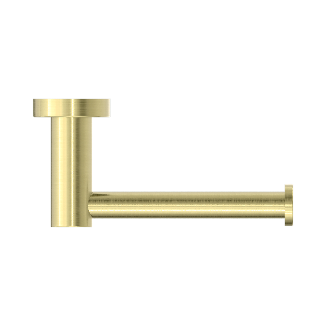Mecca Nero Toilet Roll Holder - Brushed Gold