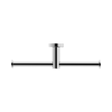 Mecca Double Nero Toilet Roll Holder - Chrome
