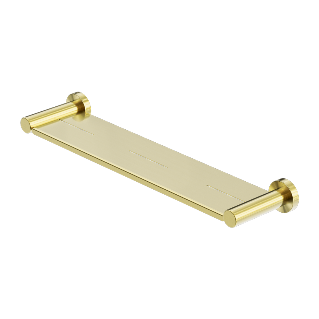 Mecca Nero Shower Shelf - Brushed Gold