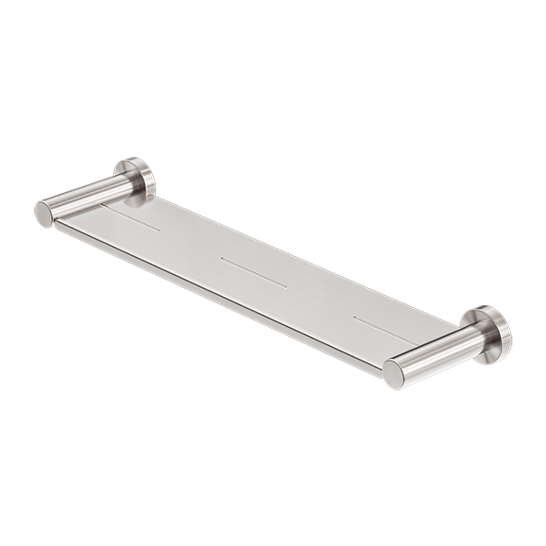 Mecca Nero Shower Shelf - Brushed Nickel