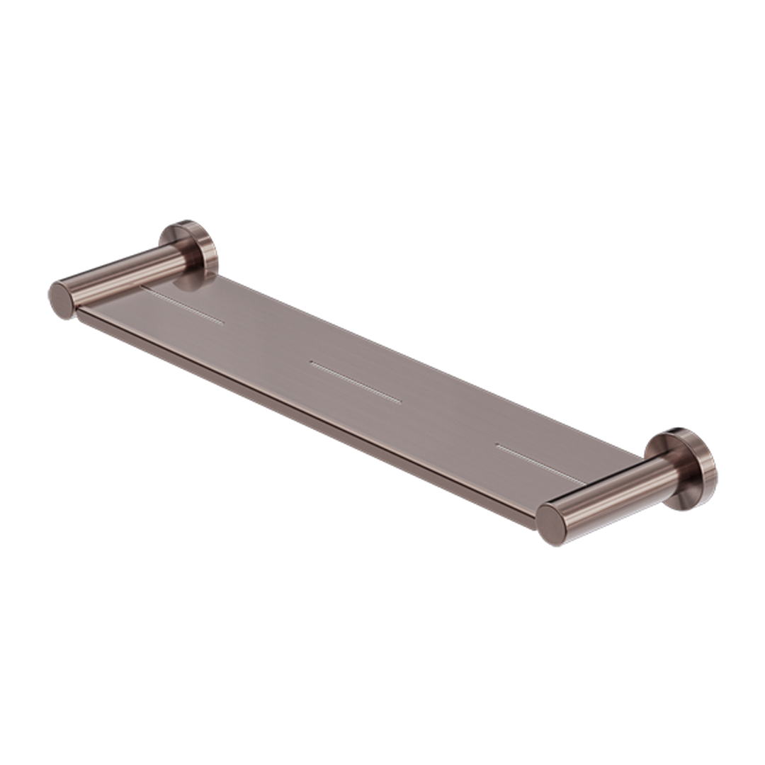 Mecca Nero Shower Shelf - Brushed Bronze