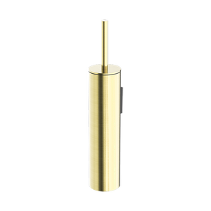 Nero Mecca Toilet Brush Holder - Brushed Gold