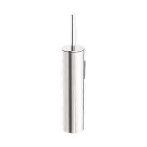 Nero Mecca Toilet Brush Holder - Brushed Nickel