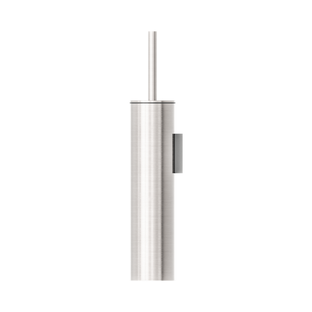 Mecca Nero Toilet Brush Holder - Brushed Nickel Nr1988Bn