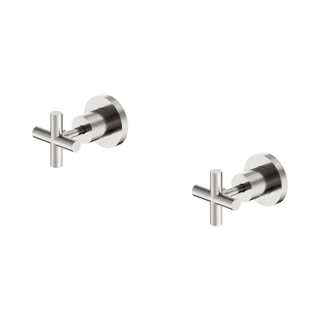 Nero X Plus Wall Tops Assembly - Brushed Nickel