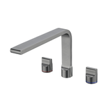 Nero Pearl Kitchen Set With Swivel Spout - Gunmetal Grey