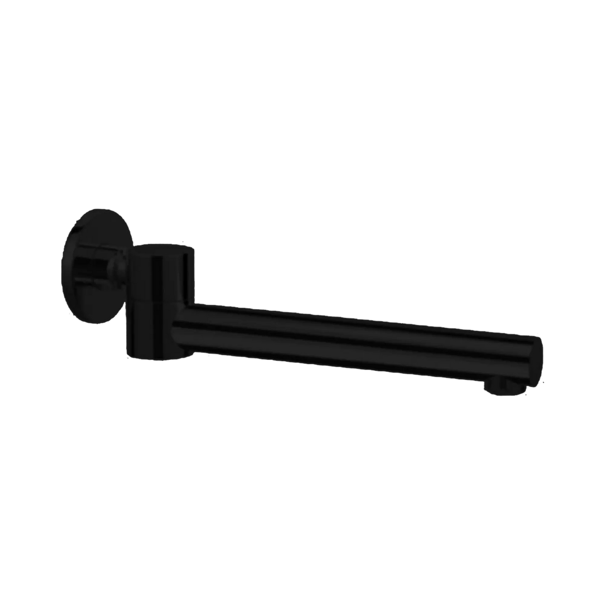 Nero Dolce Wall Mounted Swivel Spout - Matte Black