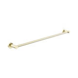 Nero Dolce II Single Towel Rail 800Mm - Brushed Gold