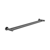 Nero Dolce II Double Towel Rail 800Mm - Gunmetal