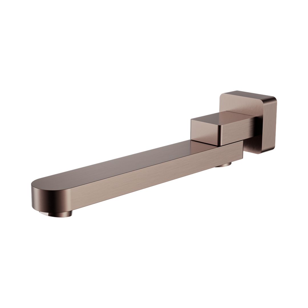 Nero Bianca Swivel Bath Spout Only - Brushed Bronze