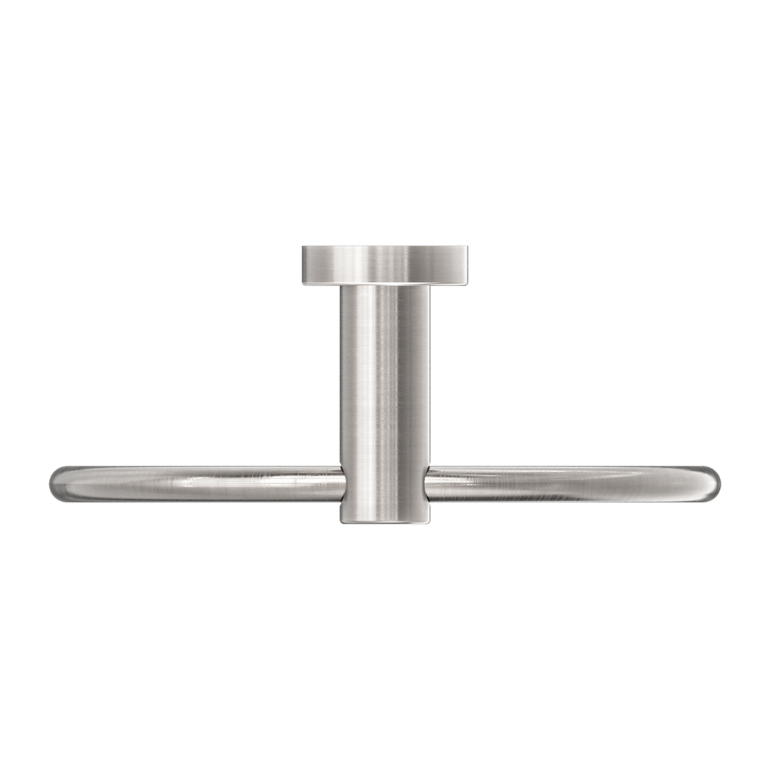 Nero Classic Hand Towel Ring - Brushed Nickel