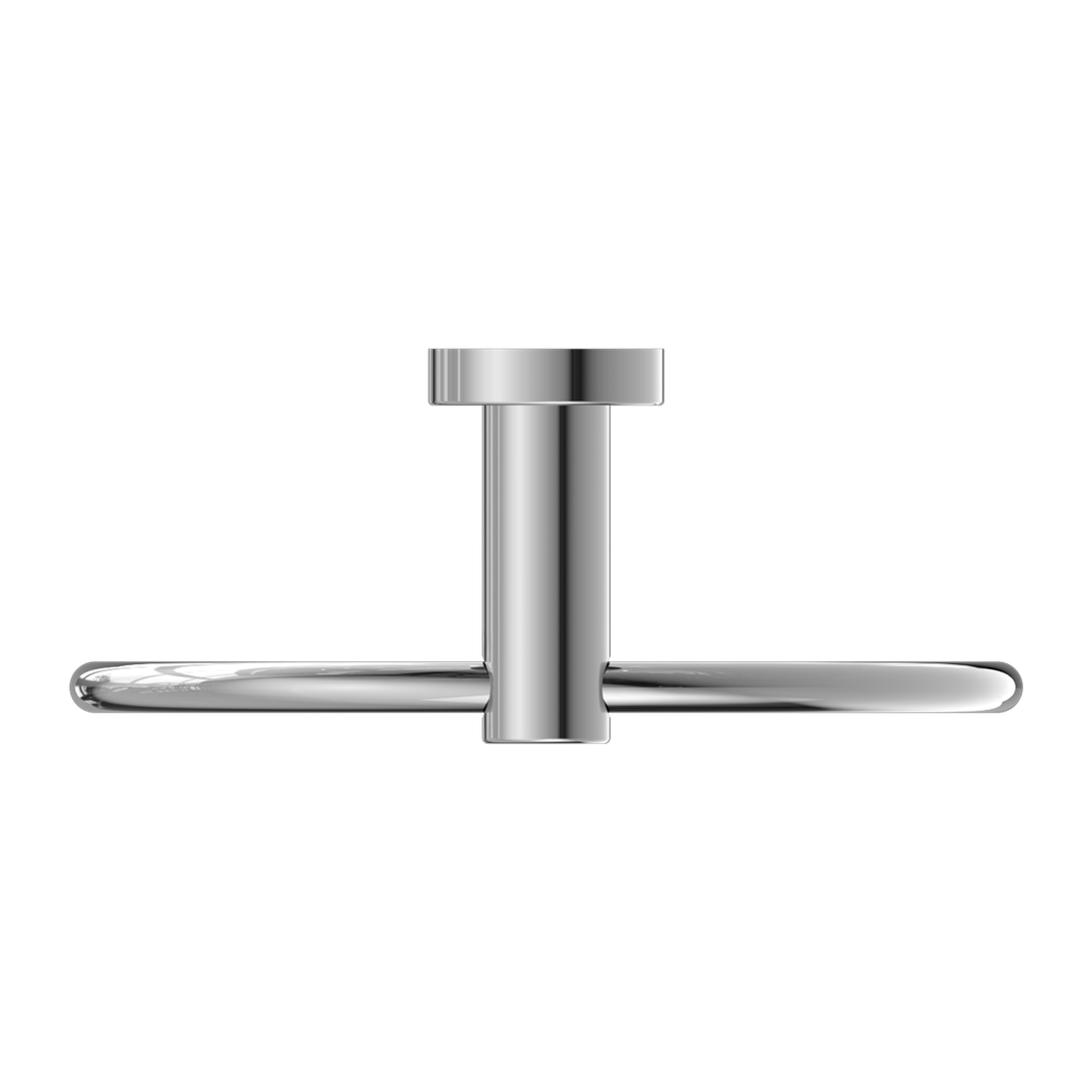 Nero Classic Hand Towel Ring - Chrome