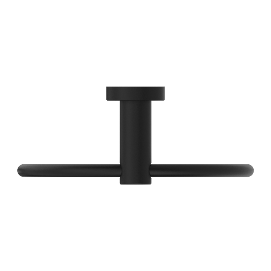 Nero Classic Hand Towel Ring - Matte Black