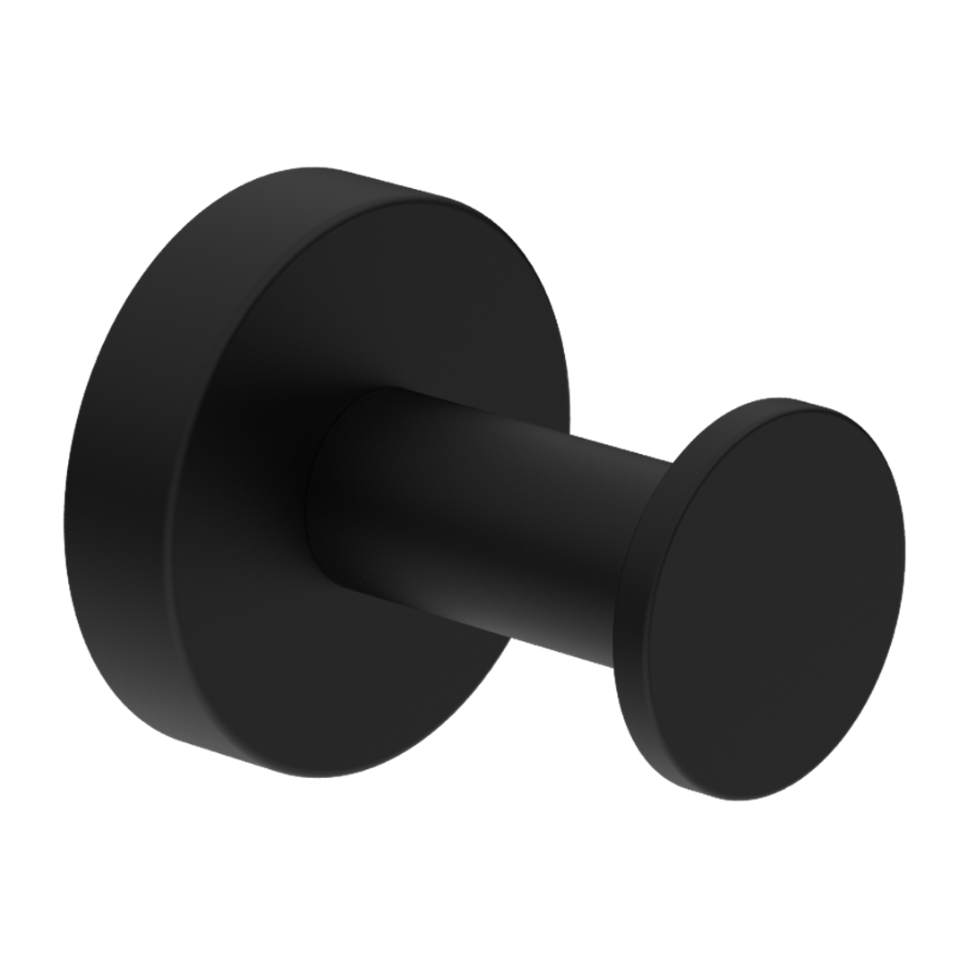 Classic Nero Robe Hook - Matte Black