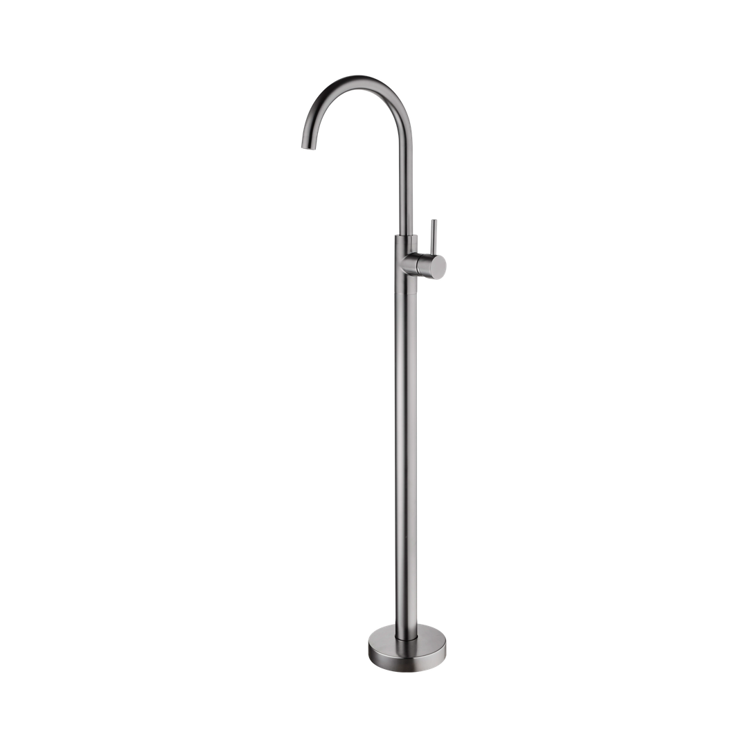 Nero Mecca Freestanding Bath Mixer - Graphite