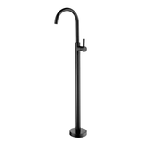 Dolce Floormount Nero Mixer Shower - Matt Black