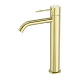 Nero Mecca Tall Basin Mixer - Brushed Gold