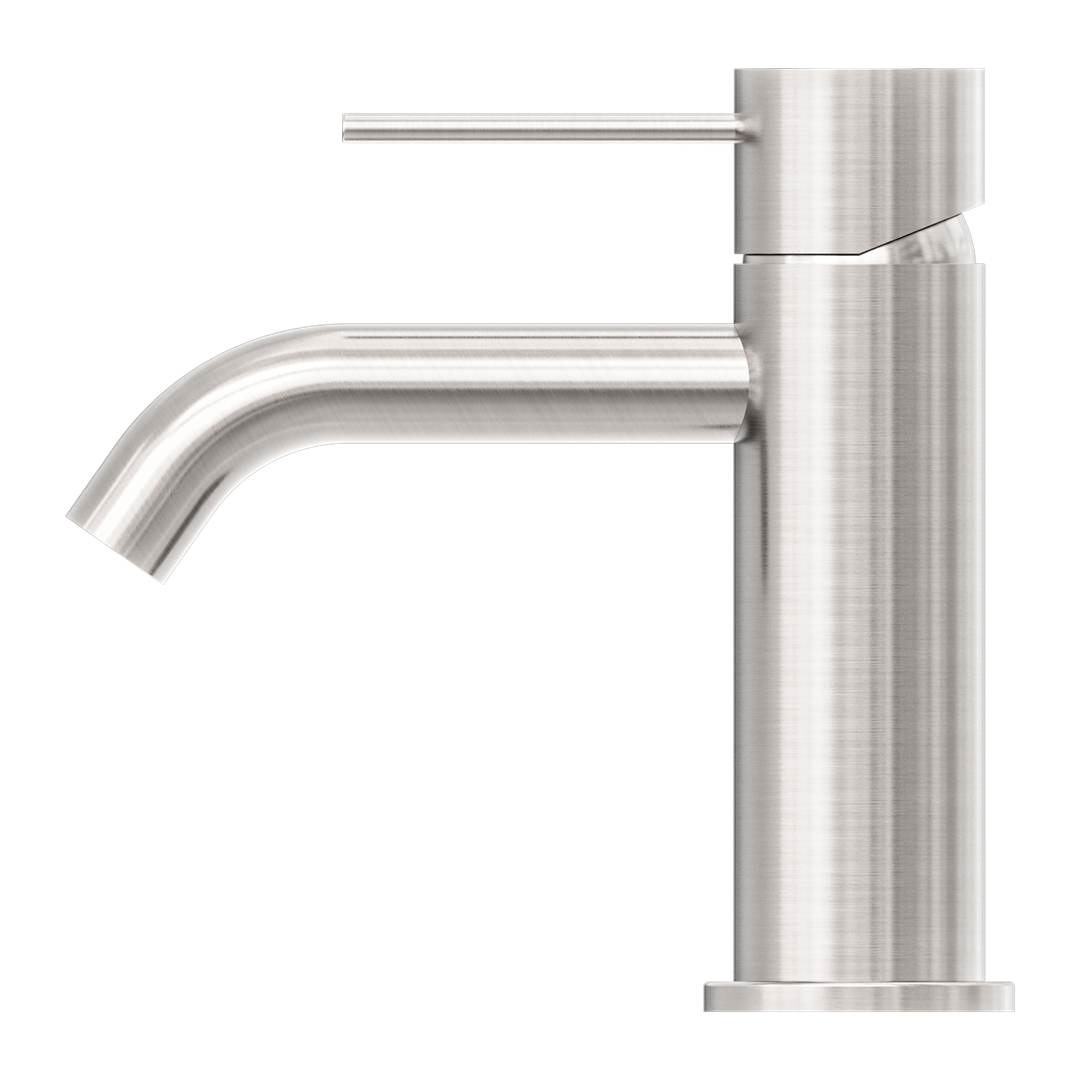 Nero Mecca Basin Mixer - Brushed Nickel