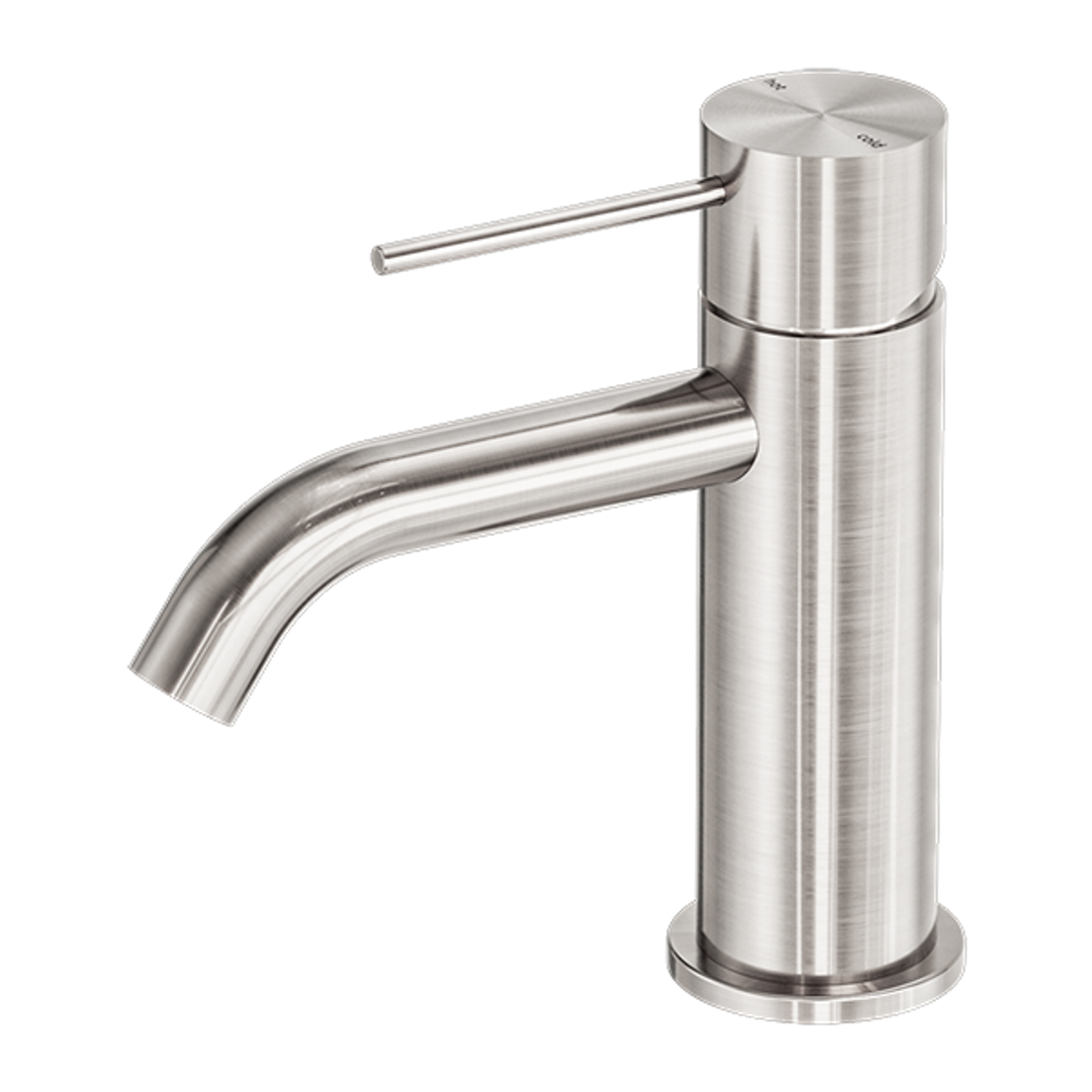 Nero Mecca Basin Mixer - Brushed Nickel