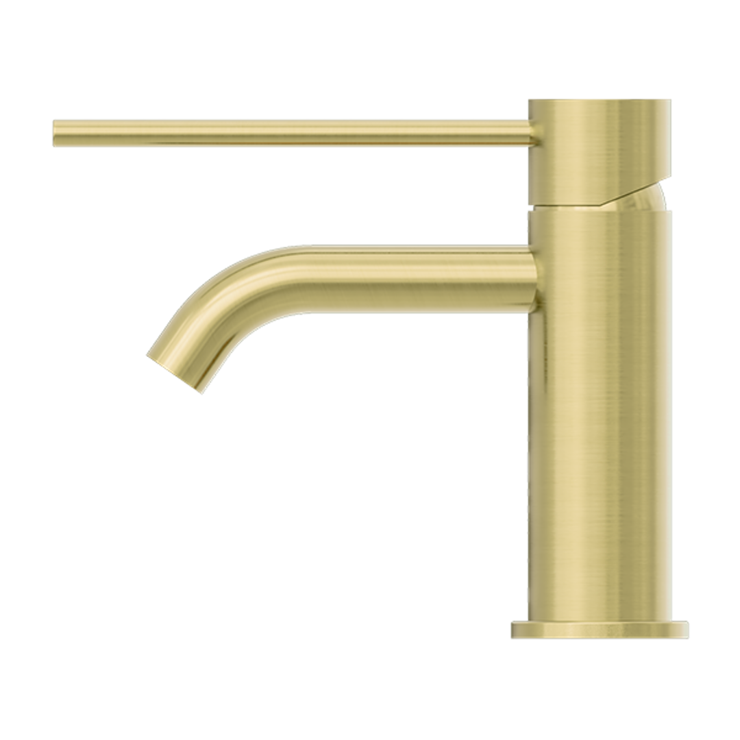 Nero Mecca Care Basin Mixer - Brushed Gold