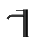 Mecca Mid Tall Basin Nero Mixer - Matt Black