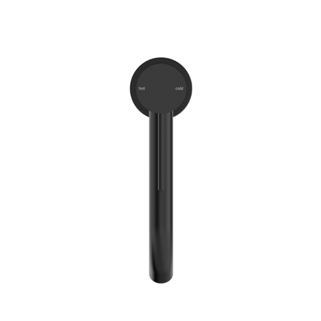 Mecca Mid Tall Basin Nero Mixer - Matt Black