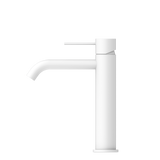 Mecca Mid Tall Basin Nero Mixer - Matt White