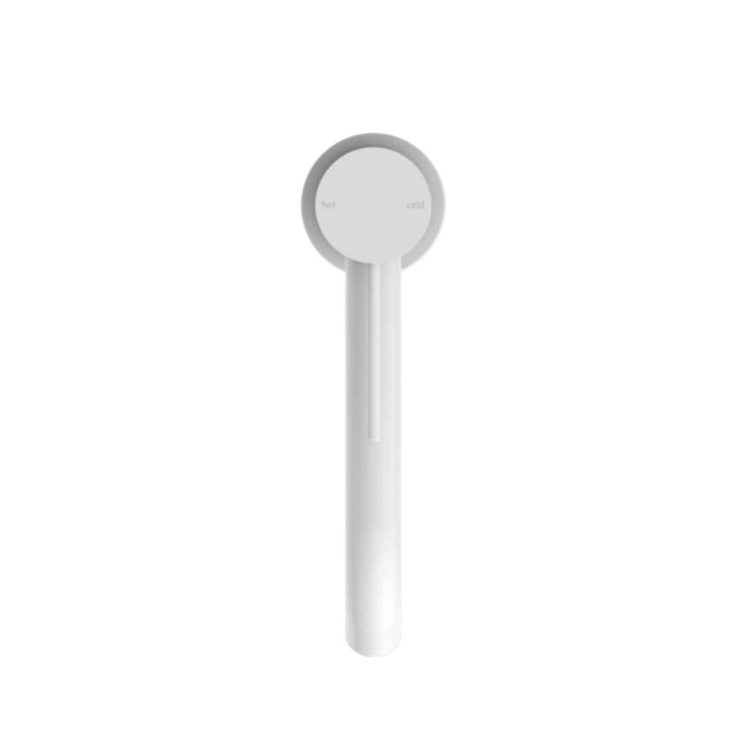 Mecca Mid Tall Basin Nero Mixer - Matt White