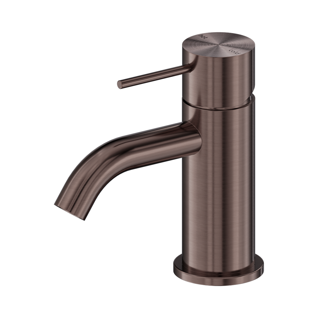 Nero Mecca Mini Basin Mixer - Brushed Bronze
