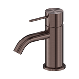 Nero Mecca Mini Basin Mixer - Brushed Bronze