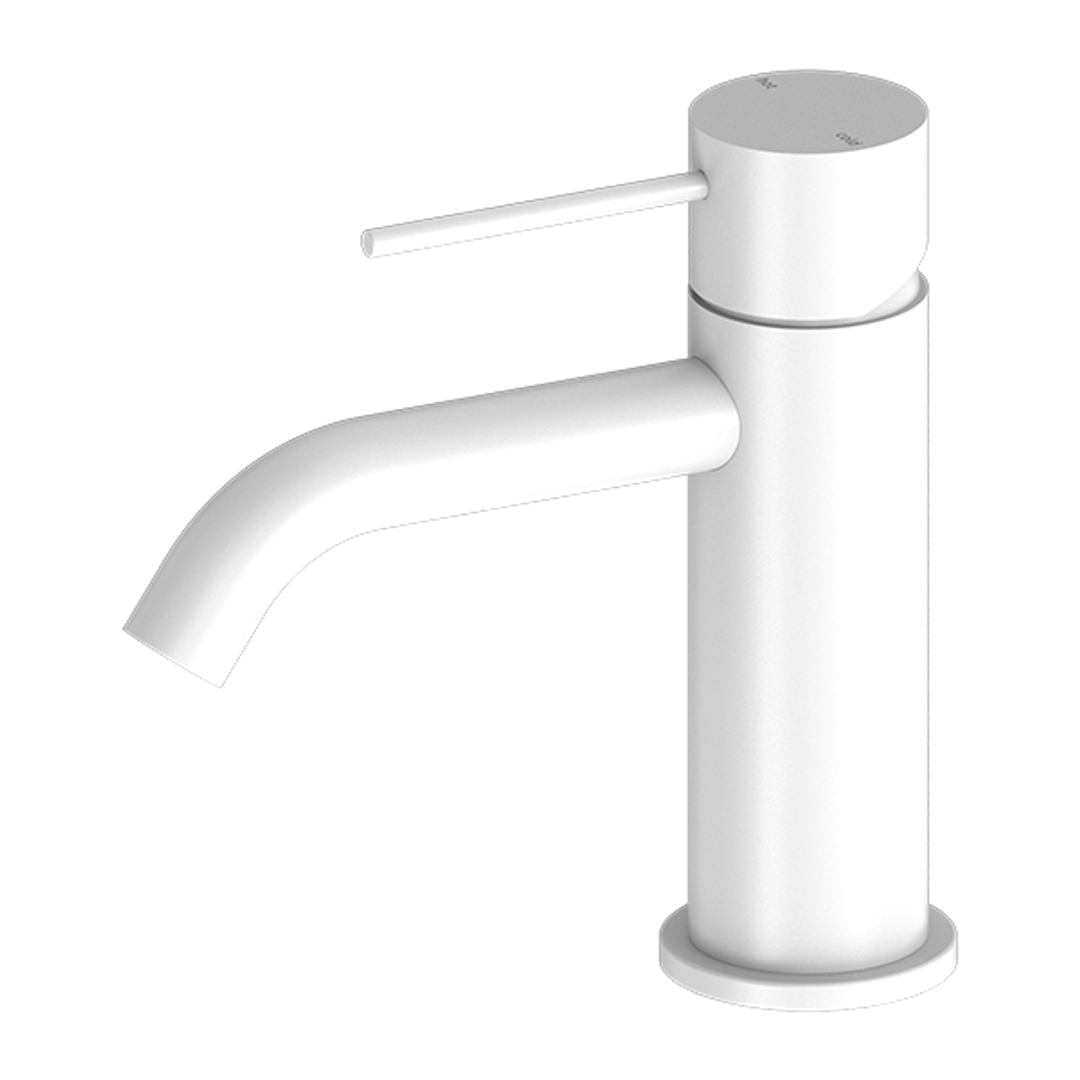 Nero Mecca Basin Mixer - Matte White