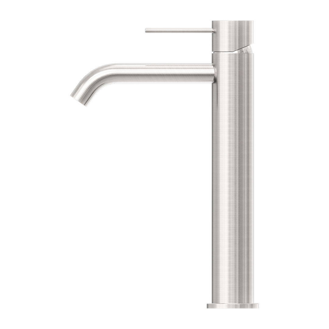 Nero Mecca Tall Basin Mixer - Brushed Nickel