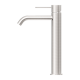 Nero Mecca Tall Basin Mixer - Brushed Nickel