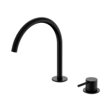Nero Mecca Hob Bath/Kitchen Mixer Set Arc Spout - Matte Black