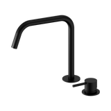Nero Mecca Hob Bath/Kitchen Mixer Set Edge Spout II - Matte Black