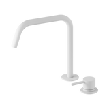 Nero Mecca Hob Bath/Kitchen Mixer Set Edge Spout II - Matte White