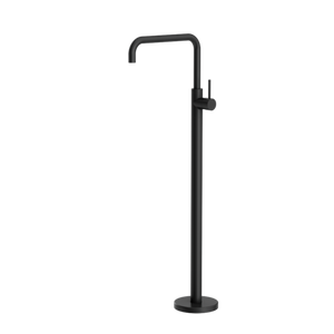 Nero Mecca Freestanding Bath Mixer Square Shape - Matt Black