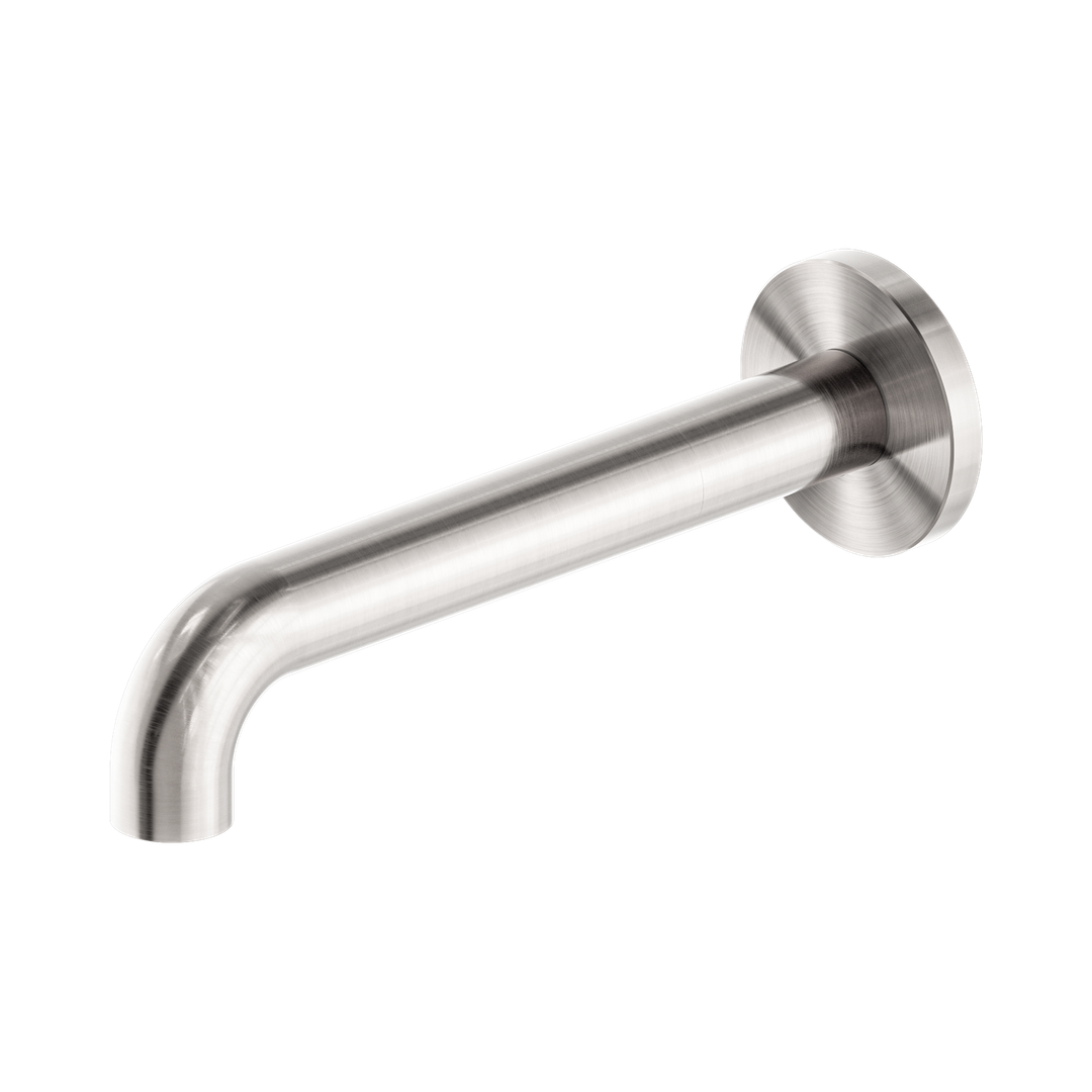 Nero Mecca Basin/Bath Spout Only 120Mm - Brushed Nickel