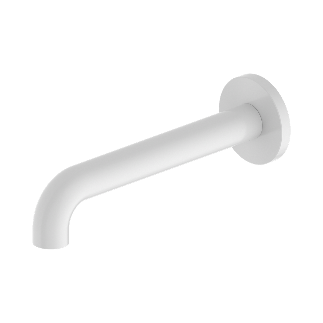 Nero Mecca Basin/Bath Spout Only 230Mm - Matte White