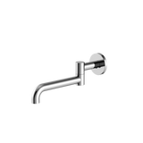 Nero Mecca Wall Mounted Swivel Basin/Bath Spout Only 225mm - Chrome