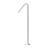 Nero Bianca Floor Standing Bath Spout - Brushed Nickel