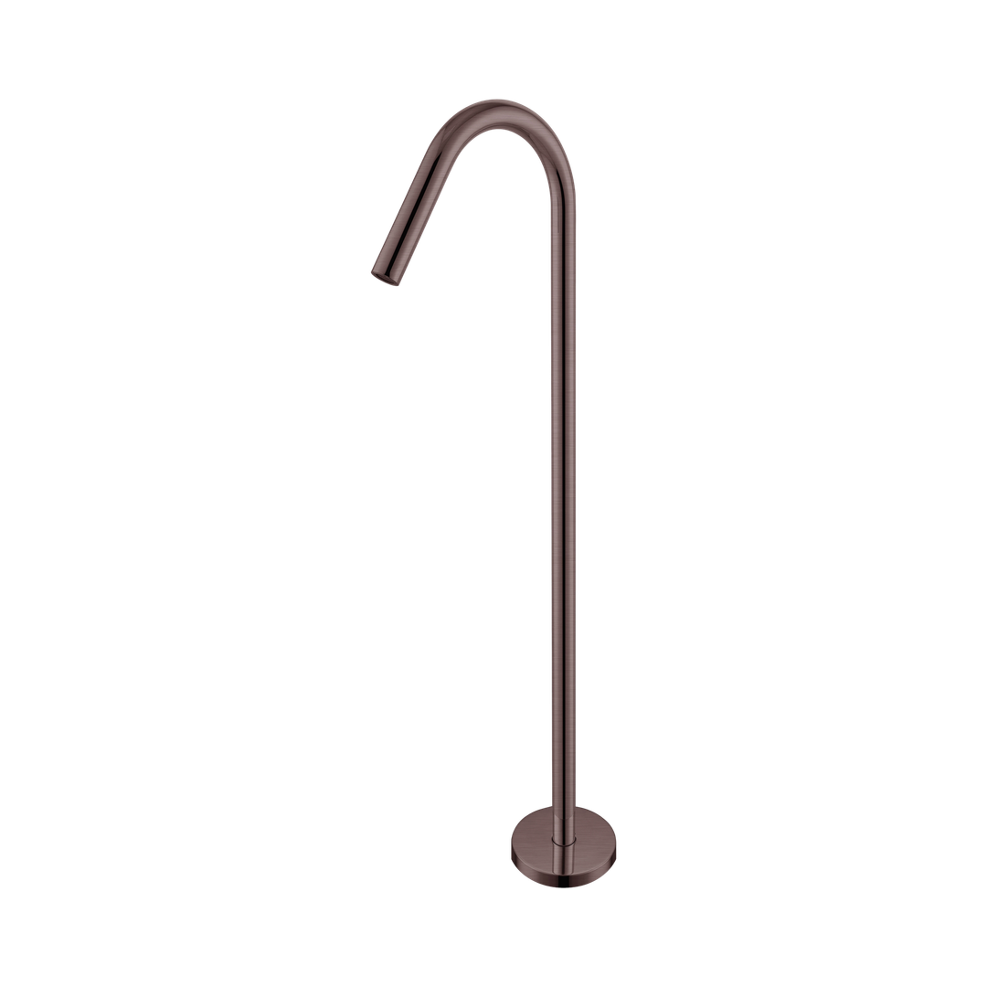 Nero Mecca Freestanding Bath Spout Only - Brushed Bronze
