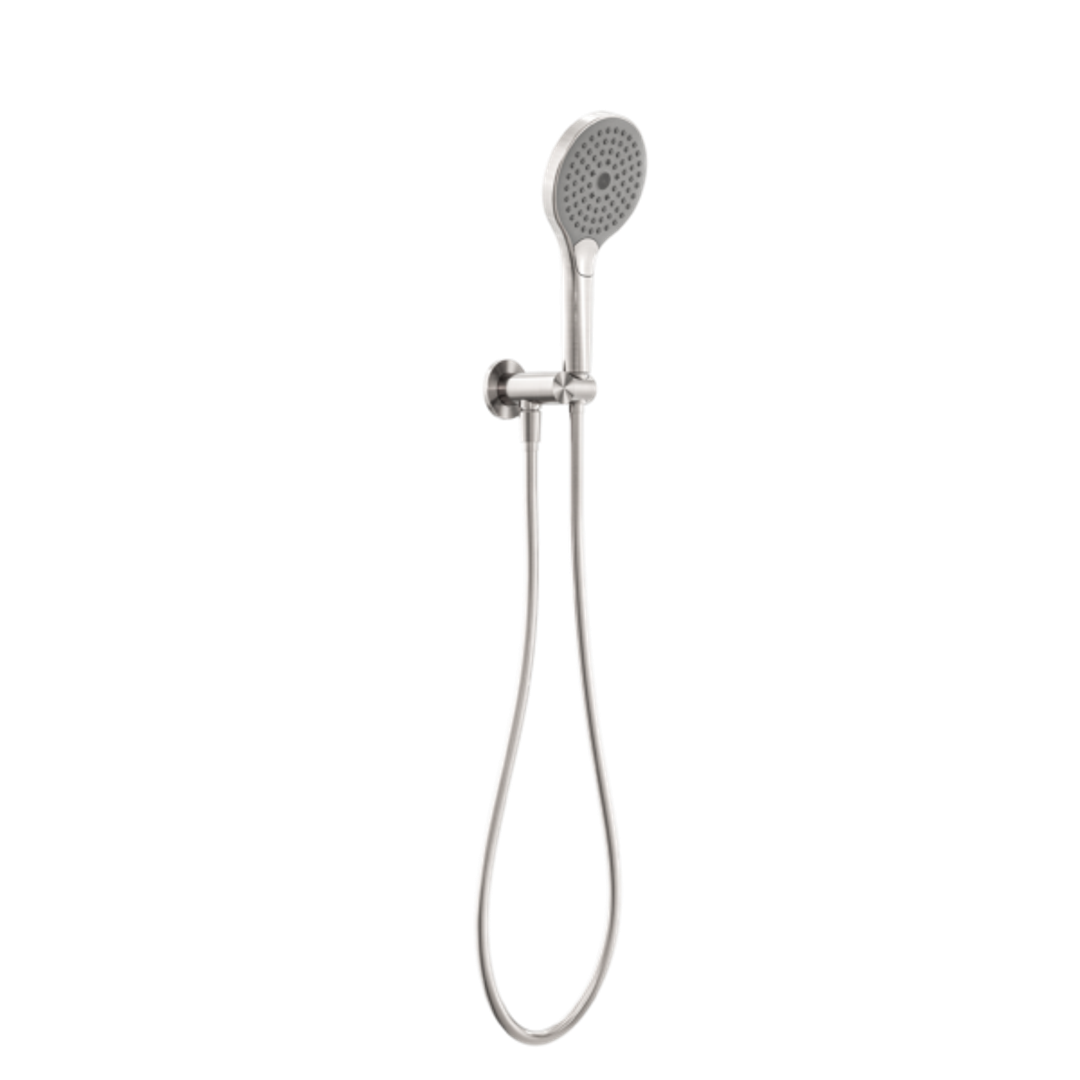 Nero Mecca Shower Bracket With Air Shower II - Brushed Nickel Nr221905Fbn