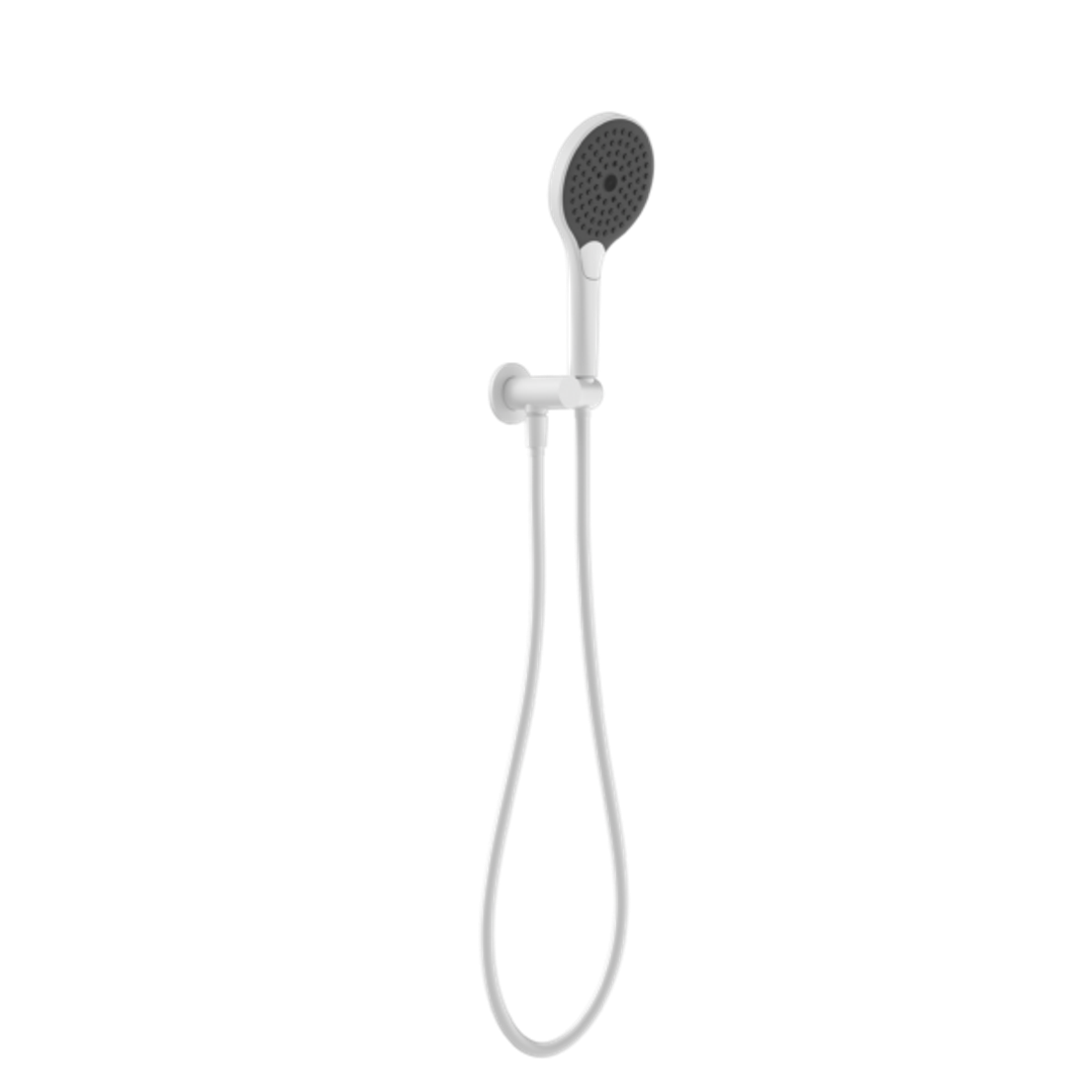 Nero Mecca Shower Bracket With Air Shower II - Matte White Nr221905Fmw