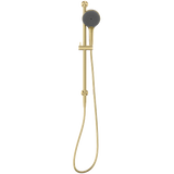 Nero Mecca Shower Rail With Air Shower II - Brushed Gold Nr221905Gbg