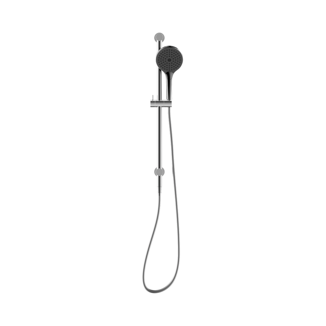 Nero Mecca Shower Rail With Air Shower II - Chrome Nr221905Gch